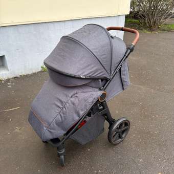 Коляска прогулочная Olsson Grand Dark Shadow серый: отзыв пользователя Детский Мир