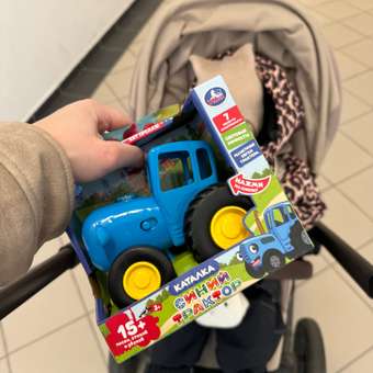 Игрушка УМка каталка Синий трактор: отзыв пользователя Детский Мир