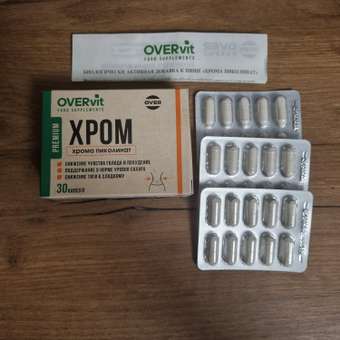 Хрома пиколинат OVER Бад для похудения и для поддержания в норме уровня сахара: отзыв пользователя Детский Мир