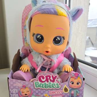 Кукла пупс CRY BABIES Дженна Fantasy: отзыв пользователя ДетМир