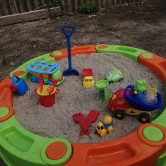 Песочница Avgd Tomsk модульная 8 секций 1040424: отзыв пользователя Детский Мир