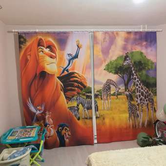 Комплект штор Тами-Текс Король Лев: отзыв пользователя Детский Мир