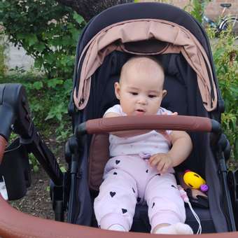 Коляска 2в1 Babyton Sandy Beige бежевый: отзыв пользователя ДетМир