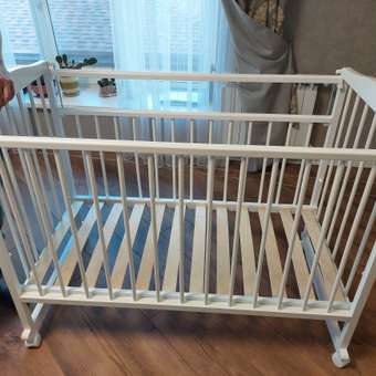 Детская кроватка InHome, без маятника (белый): отзыв пользователя Детский Мир