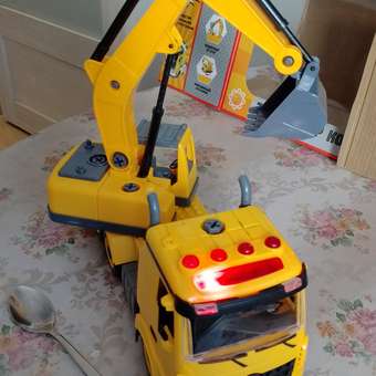Конструктор Funky Toys Экскаватор: отзыв пользователя Детский Мир