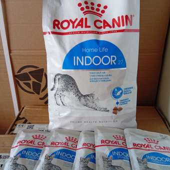Корм сухой для кошек ROYAL CANIN Indoor 27 2кг живущих в помещении: отзыв пользователя. Зоомагазин Зоозавр