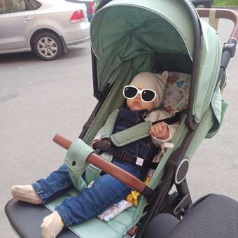 Коляска прогулочная Olsson Grand Shale Green зеленый: отзыв пользователя Детский Мир