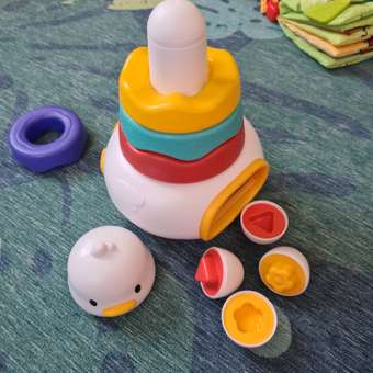 Игрушка BabyGo пирамидка Уточка: отзыв пользователя ДетМир