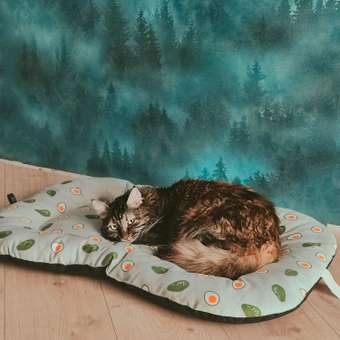 Лежак-матрас Barbaks L 80*50*5см рисунок с авокадо: отзыв пользователя. Зоомагазин Зоозавр