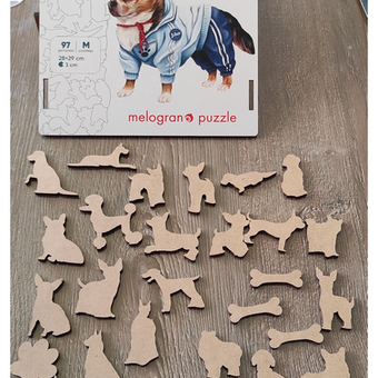 Пазл Melograno puzzle деревянный: отзыв пользователя Детский Мир