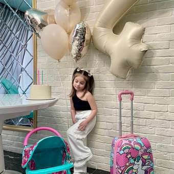 Чемодан Erhaft Единорог: отзыв пользователя Детский Мир