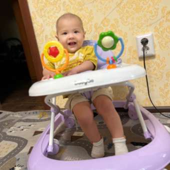 Ходунки BabyGo Walker сиреневый: отзыв пользователя Детский Мир