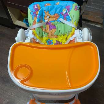 Стульчик для кормления Babyton Tasty Orange классический: отзыв пользователя Детский Мир