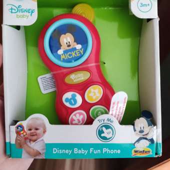 Игрушка Disney телефон: отзыв пользователя ДетМир