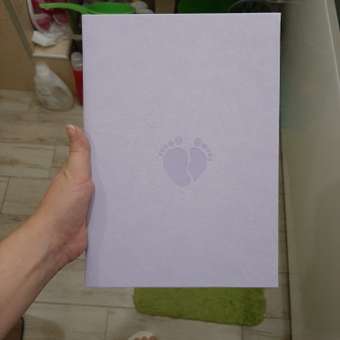 Фотоальбом-дневник Moms Book Первый альбом малыша. Сиреневый Зефир. Для девочки. Кожа: отзыв пользователя Детский Мир