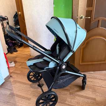 Коляска 3в1 JOVOLA Enigma 3в1, зеленый: отзыв пользователя Детский Мир