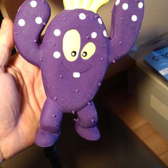 Игрушка для собак Barbaks Кракозябра с пищалкой латекс 17см: отзыв пользователя. Зоомагазин Зоозавр