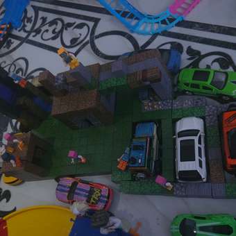 Конструктор BAZUMI с фигурками кубики майнкрафт магнитный 384 дет.: отзыв пользователя Детский Мир