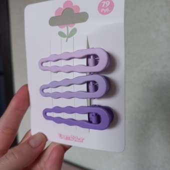 Заколка Demi Star Candy 3 шт.: отзыв пользователя Детский Мир