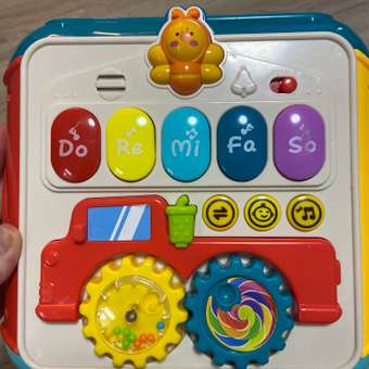 Игрушка HUANGER HAPPY WORLD развивающий центр: отзыв пользователя ДетМир