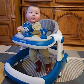 Ходунки Babyton Easy Walk Blue синий: отзыв пользователя Детский Мир