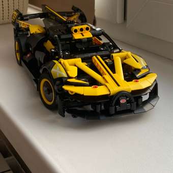 Конструктор LEGO Technic Бугатти Болид 905 дет.: отзыв пользователя ДетМир
