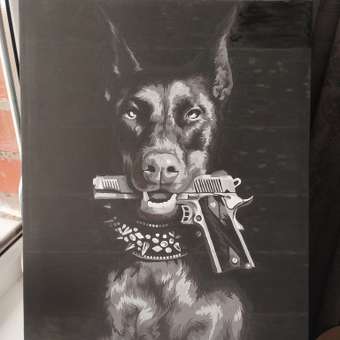 Картина по номерам Art sensation Добермэн в ассортименте: отзыв пользователя Детский Мир