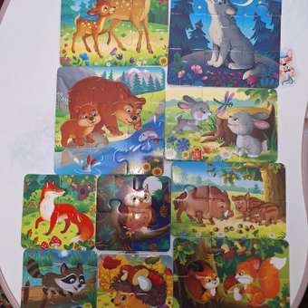 Пазл Бигр Животные, для малышей УД115 классический: отзыв пользователя Детский Мир