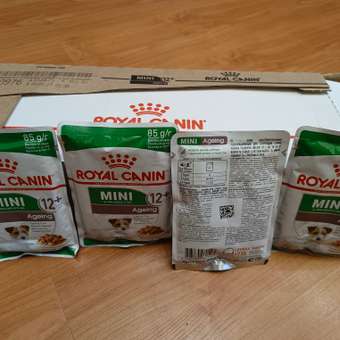 Корм для собак ROYAL CANIN Mini Ageing 12+ для стареющих собак мелких размеров 85г: отзыв пользователя. Зоомагазин Зоозавр