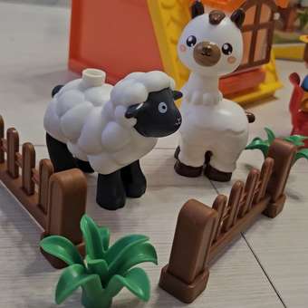 Конструктор TrendToys Озорная ферма с животными 65 дет.: отзыв пользователя Детский Мир