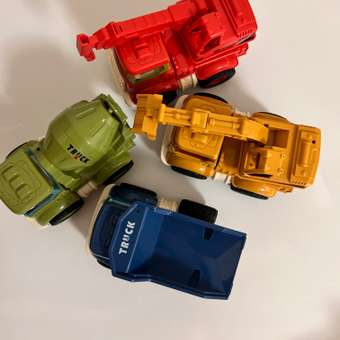 Игровой набор TrendToys Машинки Спецтехника 4 шт: отзыв пользователя Детский Мир