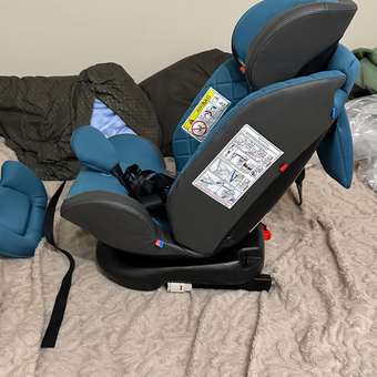 Автокресло Indigo Fuller Isofix 0+/1/2/3 (0-36 кг) синий: отзыв пользователя Детский Мир