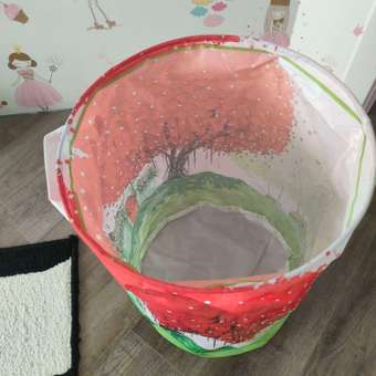 Корзина для игрушек Наша Игрушка Цветущий сад 35*45 см: отзыв пользователя Детский Мир