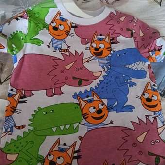 Футболка Три кота: отзыв пользователя Детский Мир