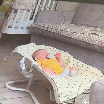 Электронные качели бежевый Amarobaby HAPPY SWING: отзыв пользователя Детский Мир