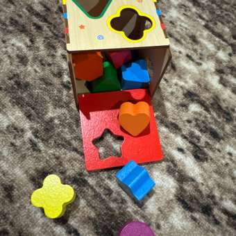 Игрушка Alatoys сортер Куб в ассортименте: отзыв пользователя Детский Мир