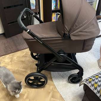 Коляска 2в1 Happy Baby коричневый: отзыв пользователя Детский Мир