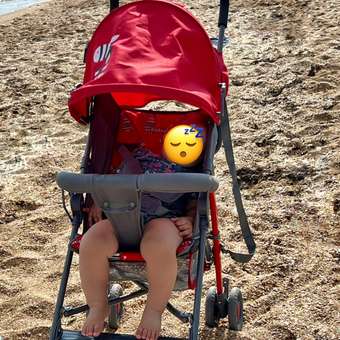 Коляска прогулочная Babyton Zoo Red: отзыв пользователя ДетМир