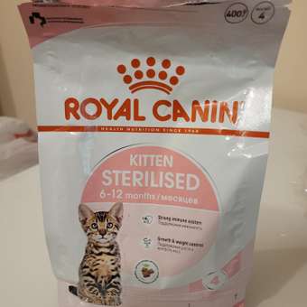 Корм сухой для котят ROYAL CANIN Sterilised 400г стерилизованных: отзыв пользователя. Зоомагазин Зоозавр
