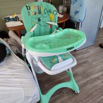Стульчик для кормления Babyton Animals Green классический: отзыв пользователя Детский Мир