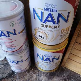 Смесь сухая NAN Supreme молочная 0-12 мес 800 г: отзыв пользователя ДетМир