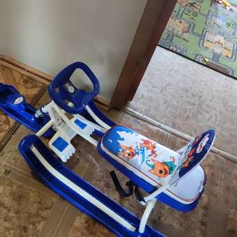 Снегокат Ника Три кота: отзыв пользователя Детский Мир