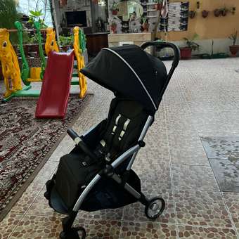 Коляска прогулочная Chicco Goody Plus Graphite черный: отзыв пользователя Детский Мир