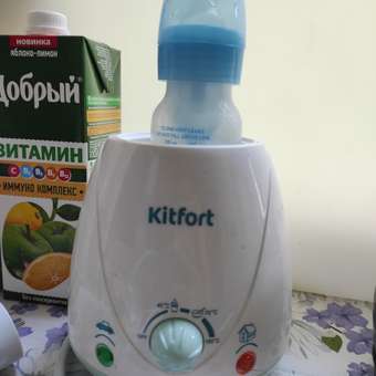 Подогреватель бутылочек KITFORT автомобильный КТ-2311: отзыв пользователя Детский Мир