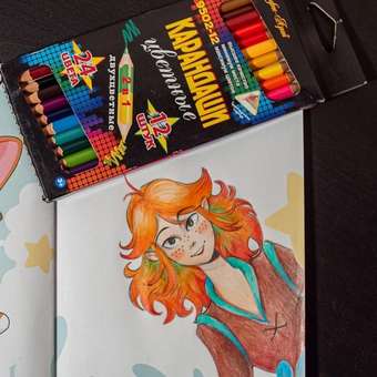 Карандаши цветные Josef otten 12 шт.: отзыв пользователя Детский Мир