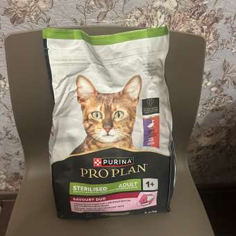 Корм сухой для кошек PRO PLAN SAVOURY DUO 3 кг с уткой и с печенью для стерилизованных: отзыв пользователя. Зоомагазин Зоозавр