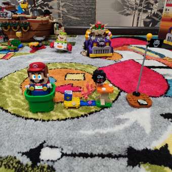 Конструктор LEGO Super Mario Лохматик и гриб-платформа 39 дет.: отзыв пользователя ДетМир