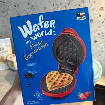 Вафельница Attivio Сердце: отзыв пользователя Детский Мир