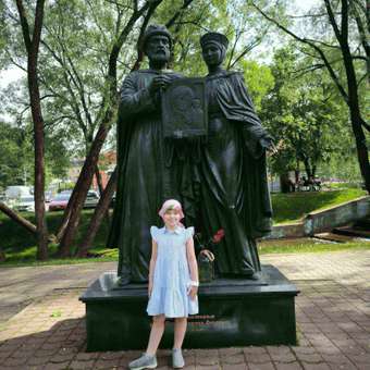 Платье Futurino: отзыв пользователя Детский Мир