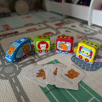 Игрушка BABY CO кубики Лесные зверята: отзыв пользователя Детский Мир